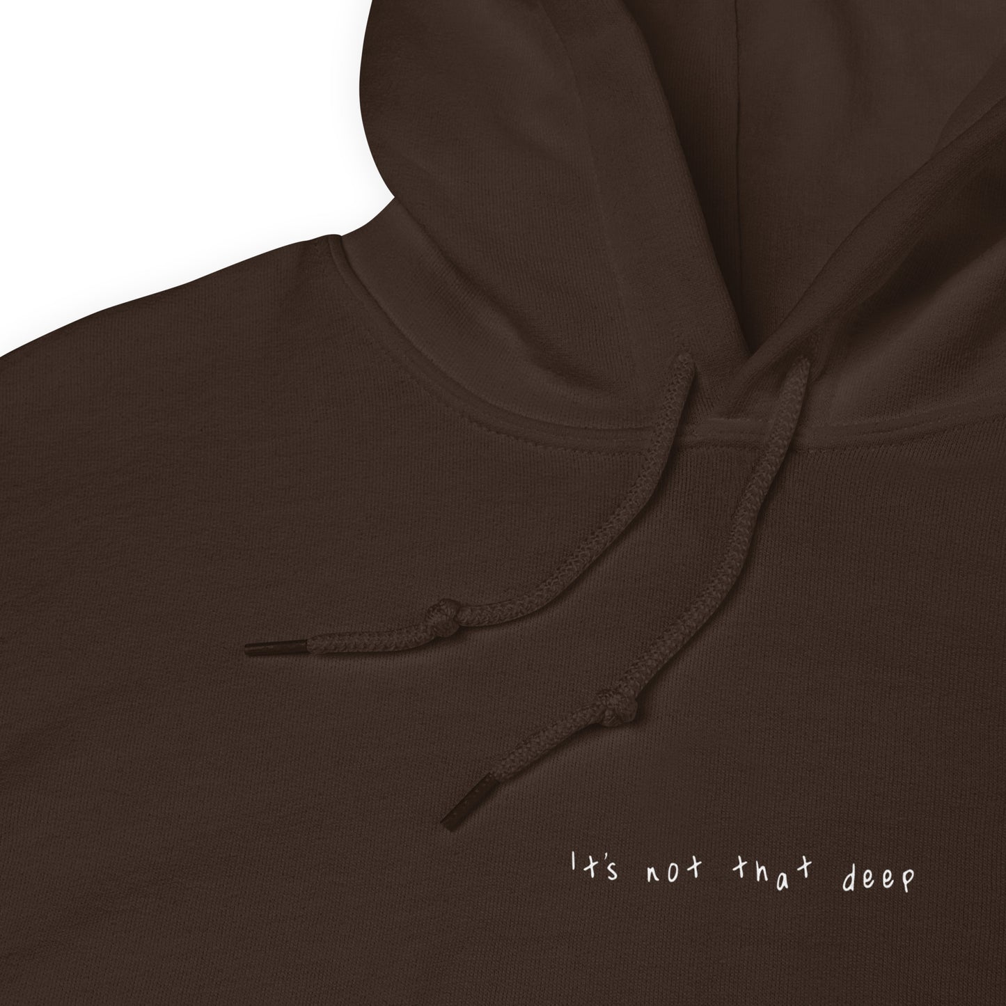 it's not that deep hoodie